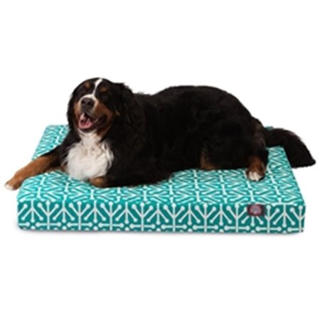 MAJESTIC PET Pacific Aruba Large Orthopedic Memory Foam Rectangle Dog Bed 78899551644